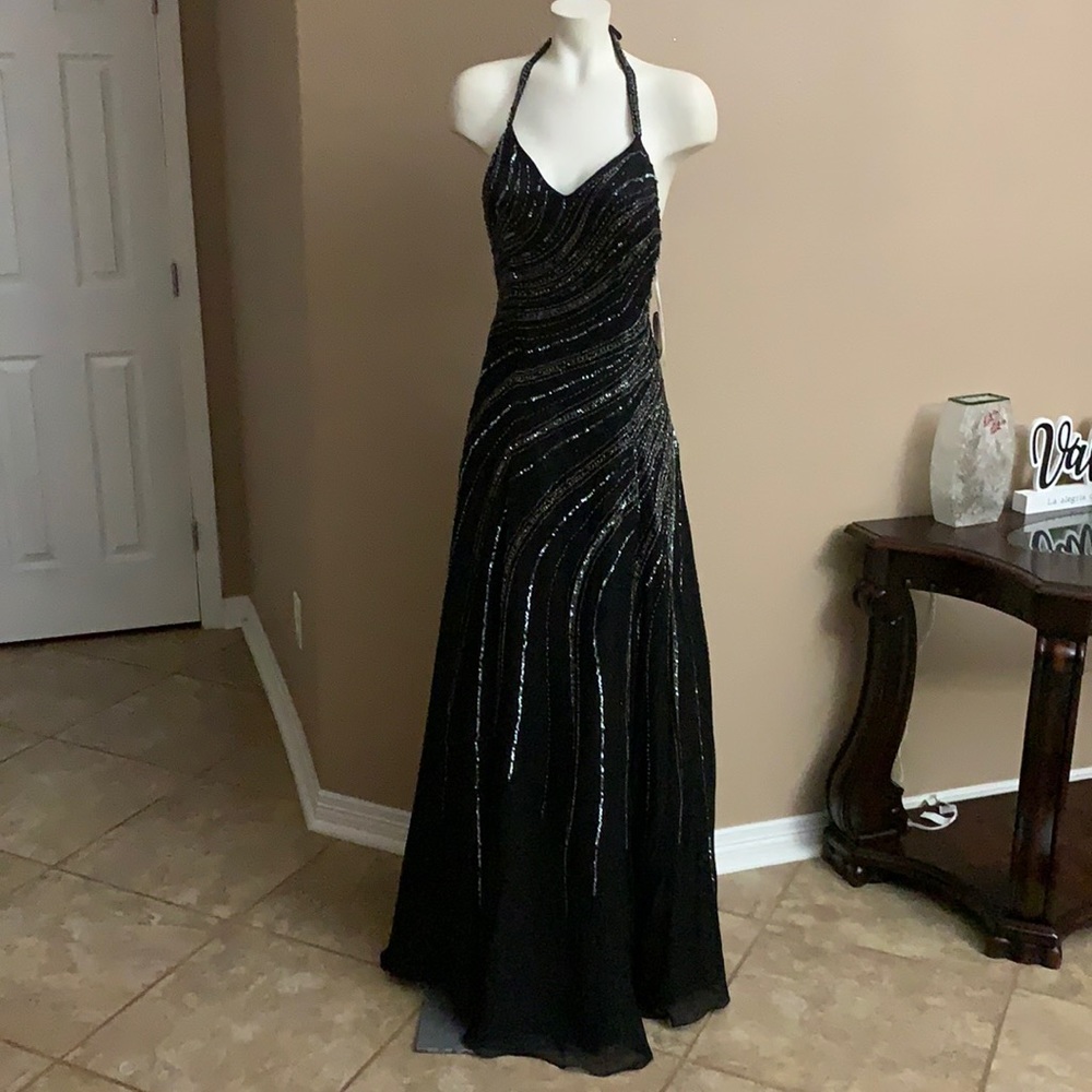 Black gown